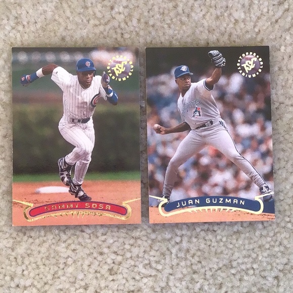 Vintage 1996-1997 Topps Stadium Club MLB Baseball Trading Cards, Lot of 5 Cards - Picture 3 of 8